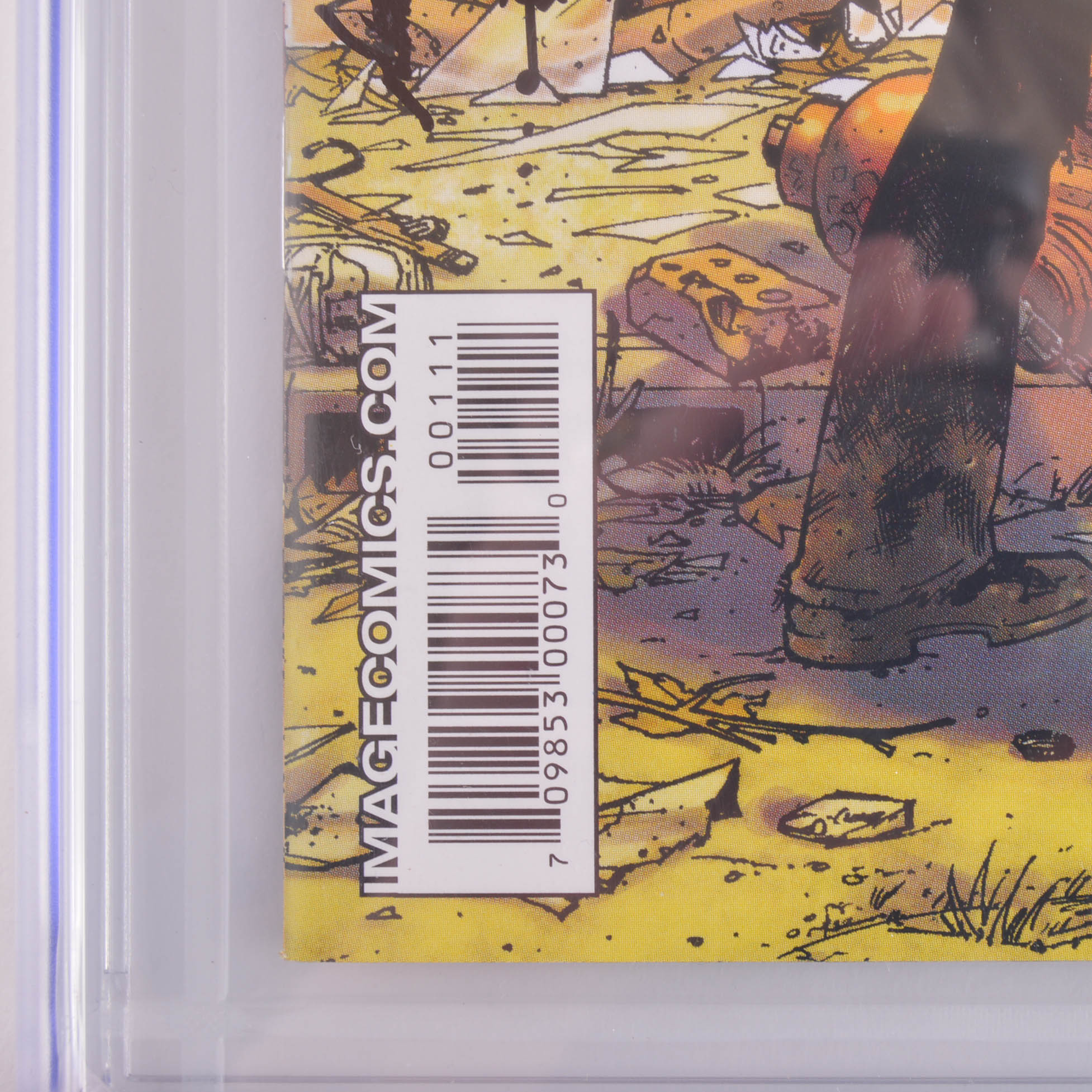 CGC Graded 9.8 Double Sketched and Signed The Walking Dead Issue #1 First Printing