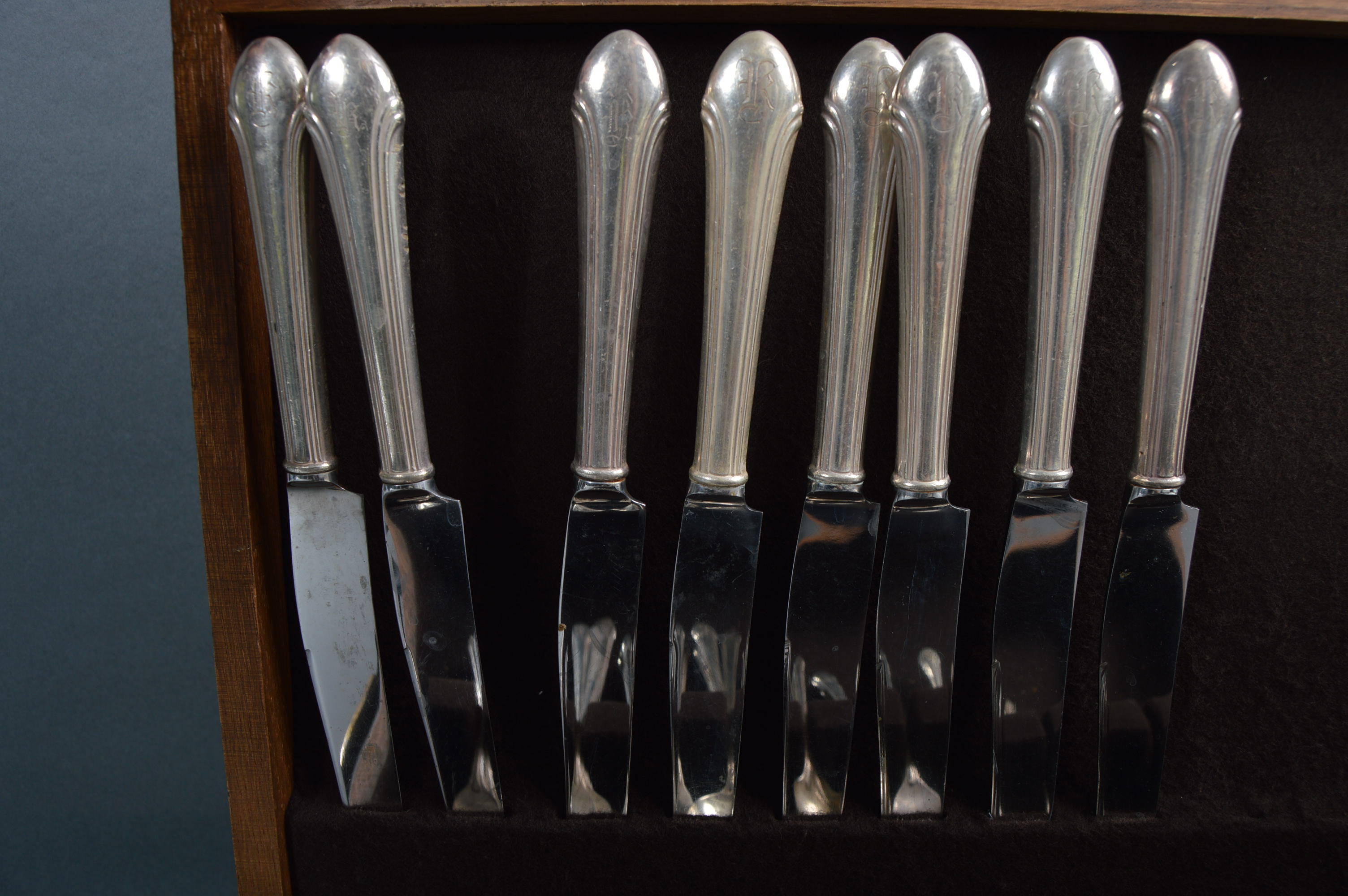 1933 "Romantique" Alvin Sterling Silver Flatware Set