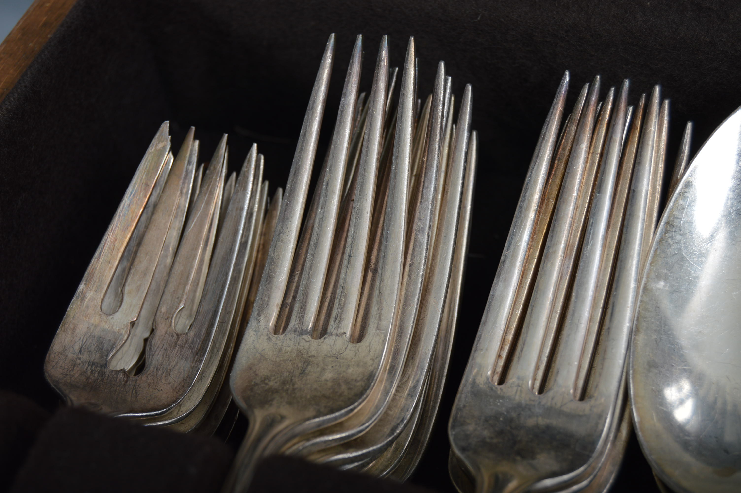 1933 "Romantique" Alvin Sterling Silver Flatware Set