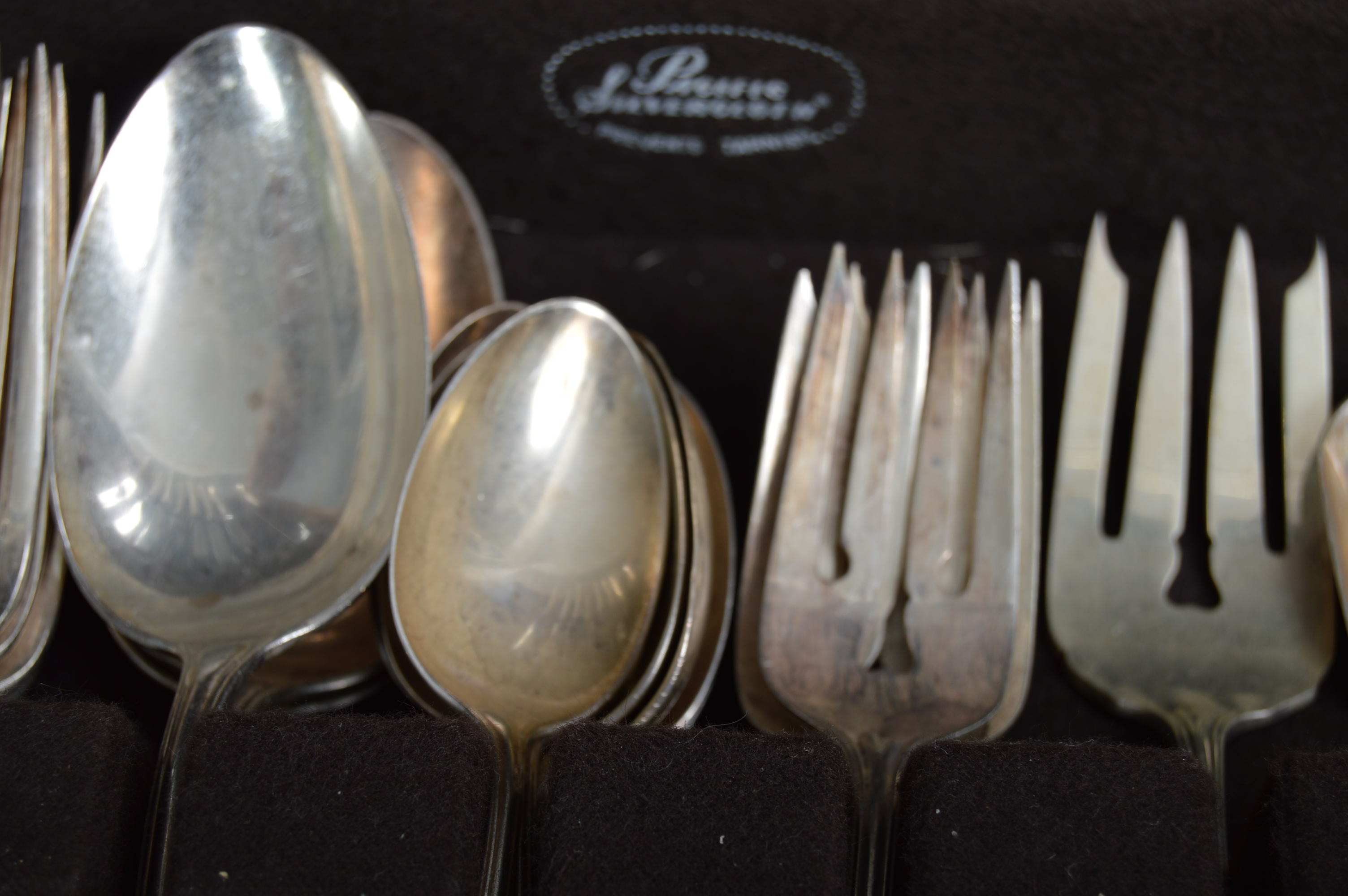 1933 "Romantique" Alvin Sterling Silver Flatware Set