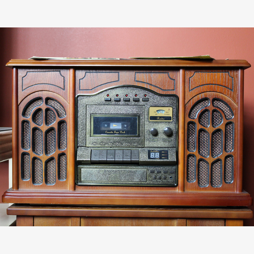 Waldstein Music Player With Storage Cabinet