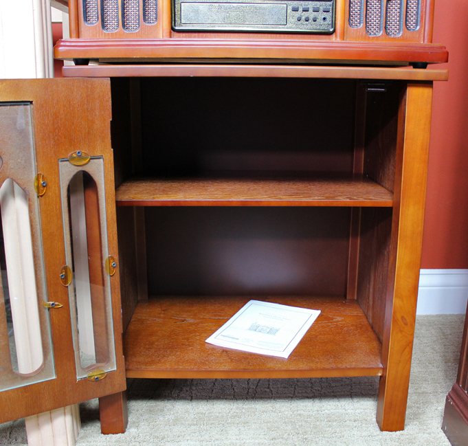 Waldstein Music Player With Storage Cabinet