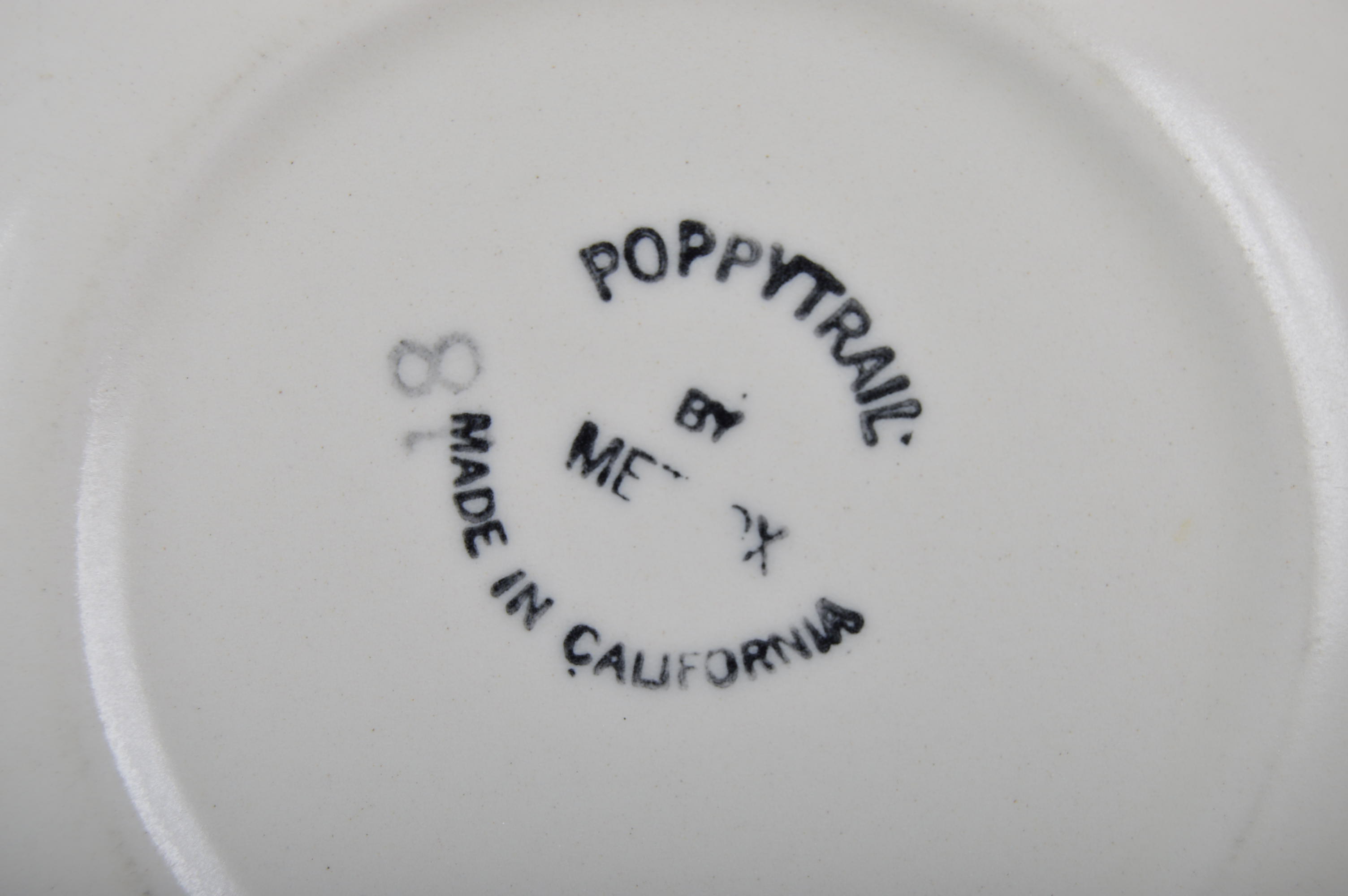 Vintage "Poppytrail" China by Metlox