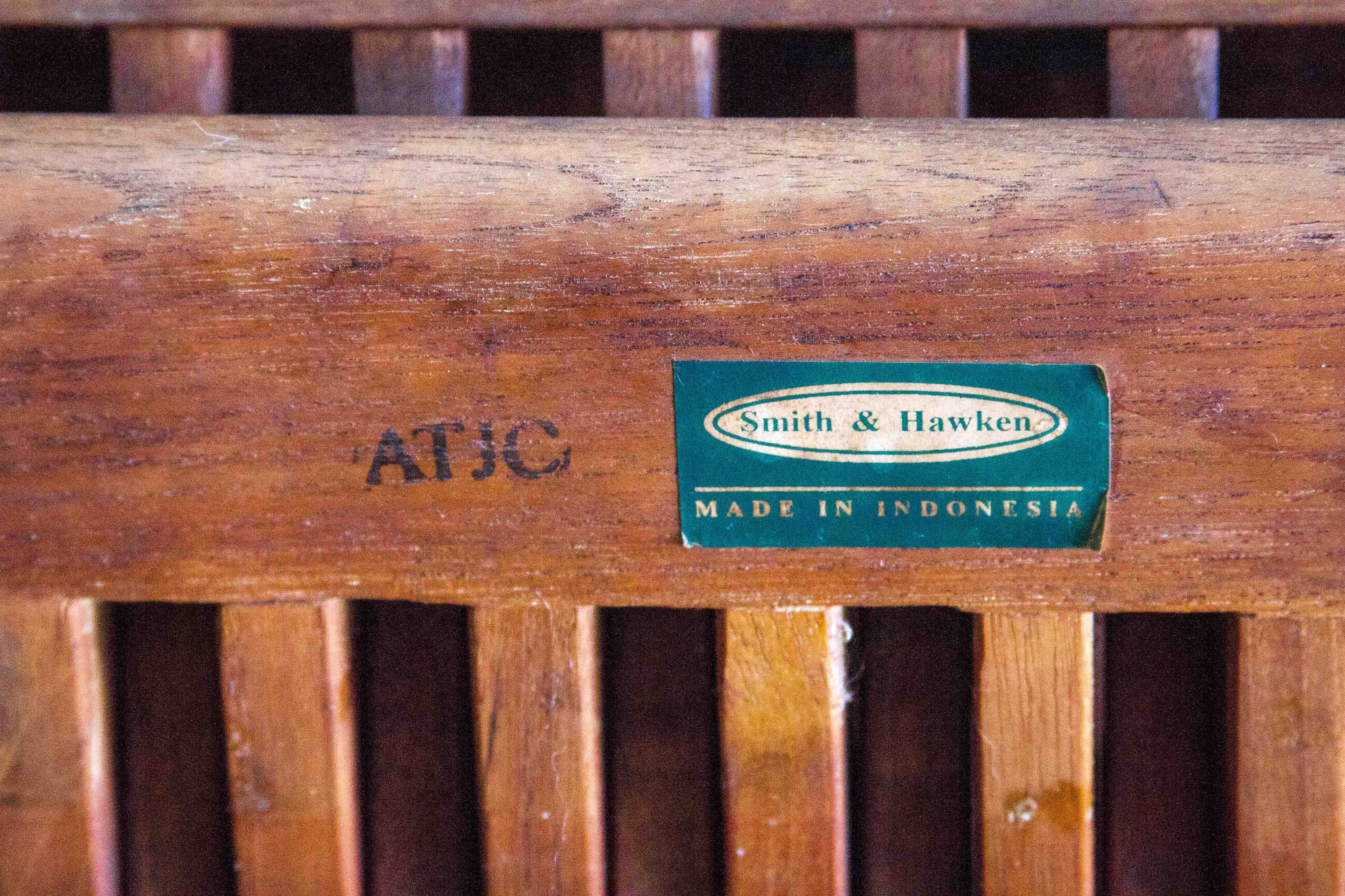 Smith & Hawken Teak Patio Table and Chairs