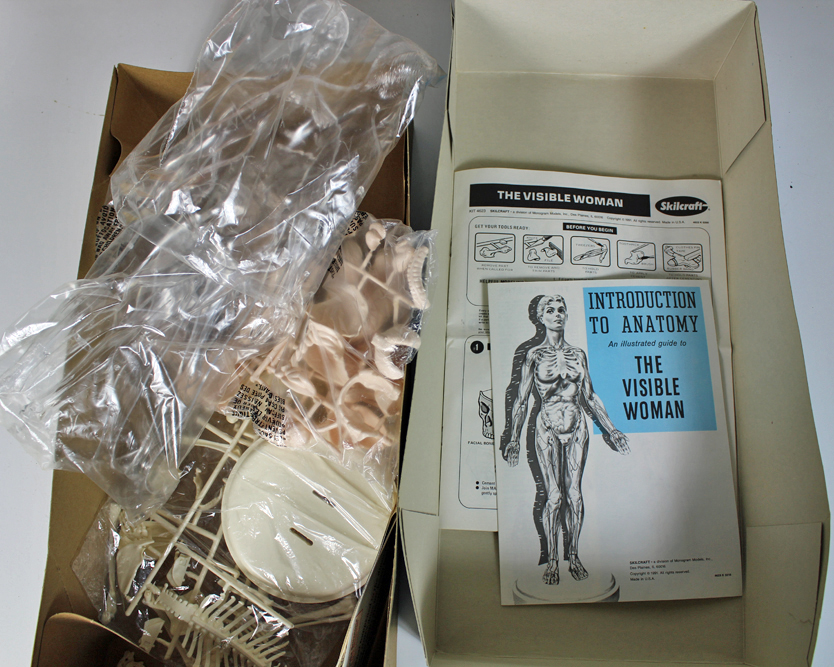 Vintage Toy Collection with Gilbert Chemistry Lab and Anatomy Model