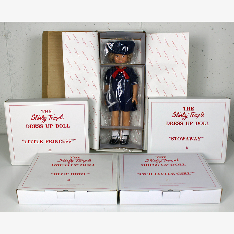 Danbury Mint Shirley Temple Doll and Clothes New In Box