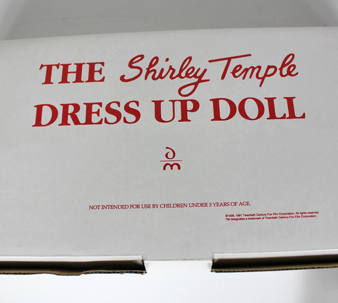 Danbury Mint Shirley Temple Doll and Clothes New In Box