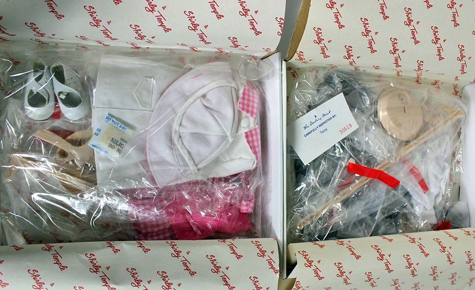 Danbury Mint Shirley Temple Doll and Clothes New In Box