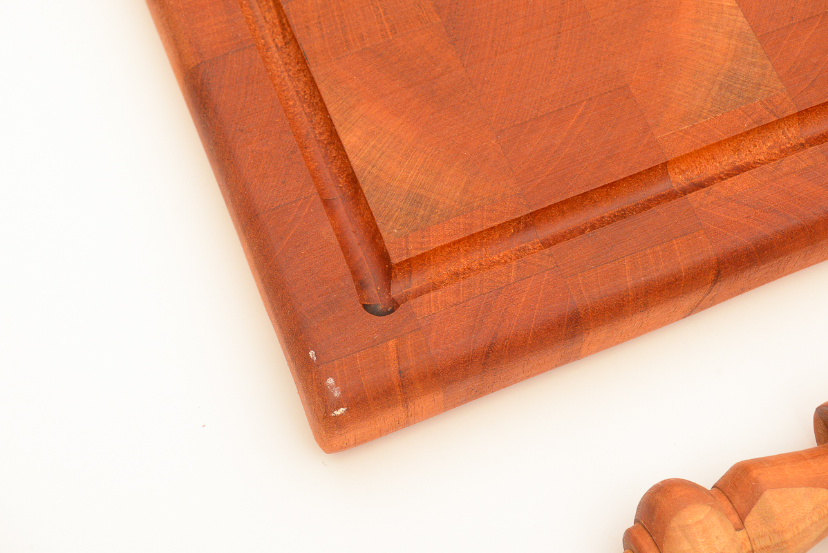 Collection of Wooden Kitchen Items