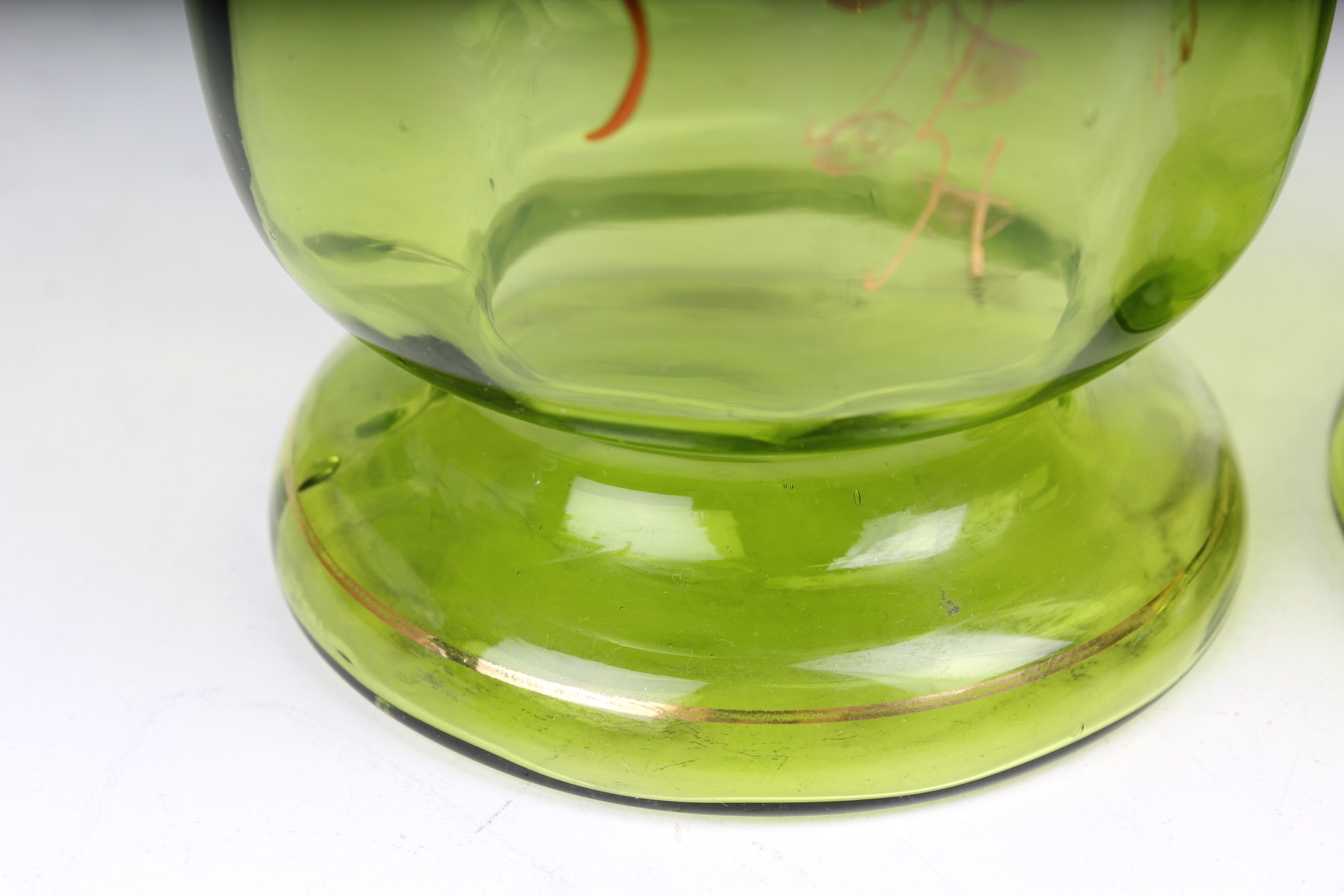 Vintage Bohemian Glass Vases