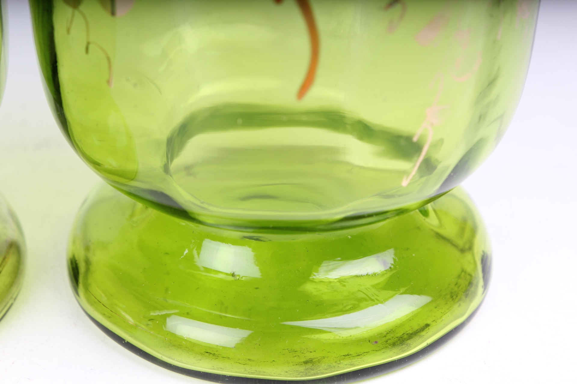 Vintage Bohemian Glass Vases