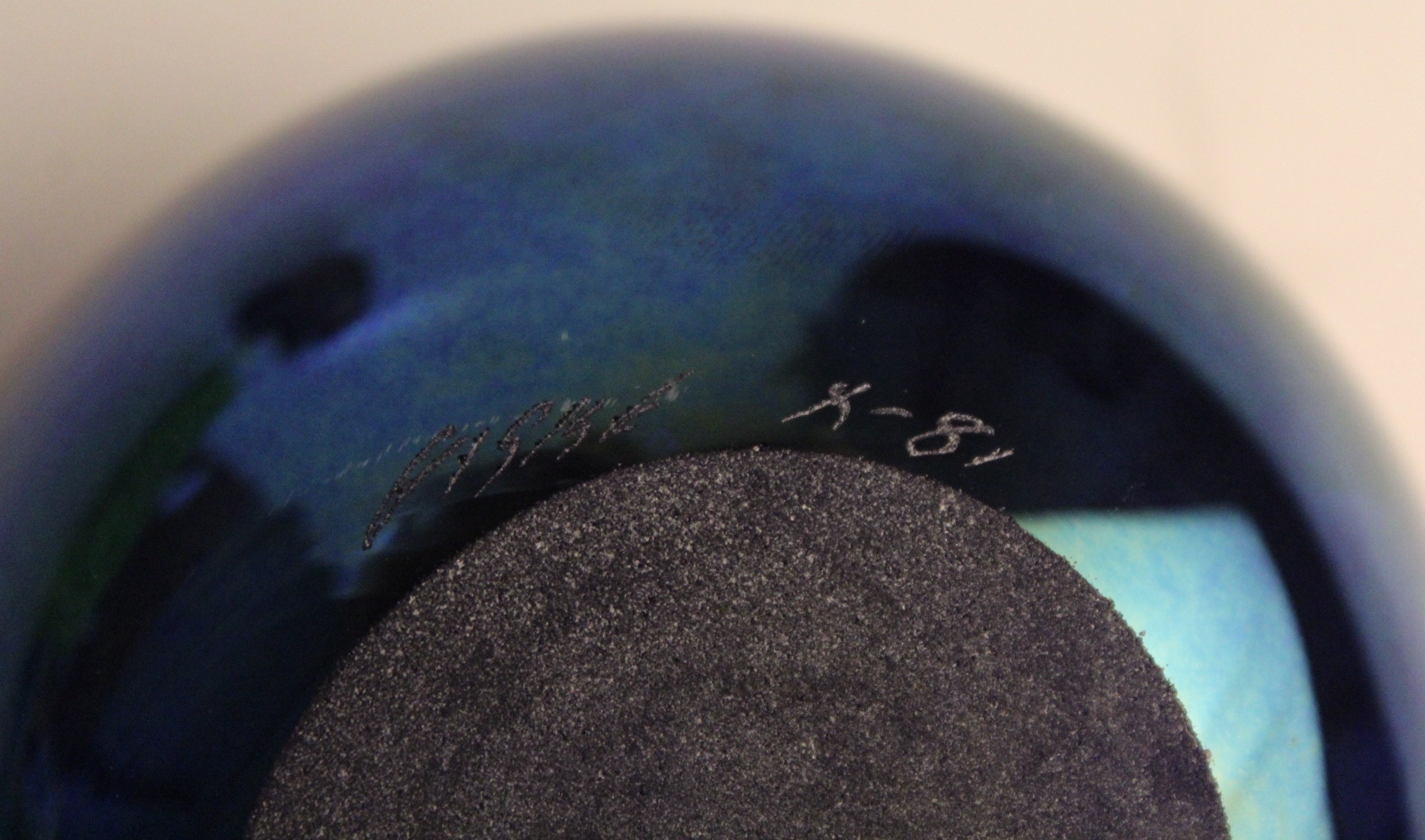 Trio of Petite Art Glass Vessels including Zweifel