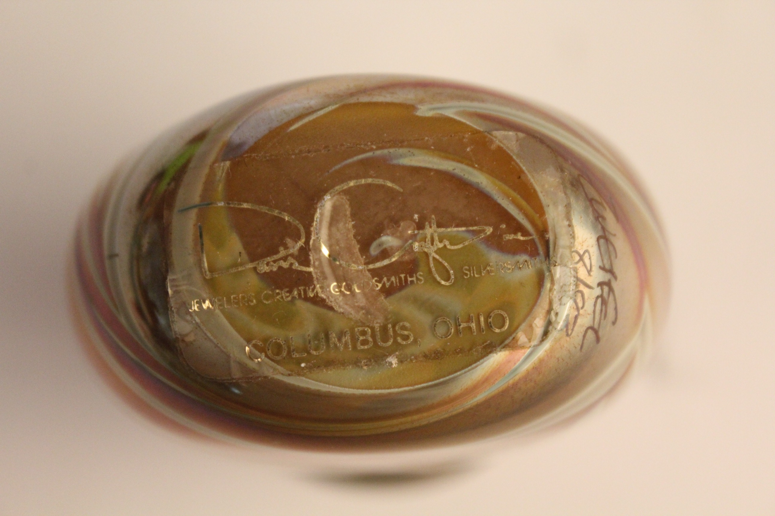 Trio of Petite Art Glass Vessels including Zweifel