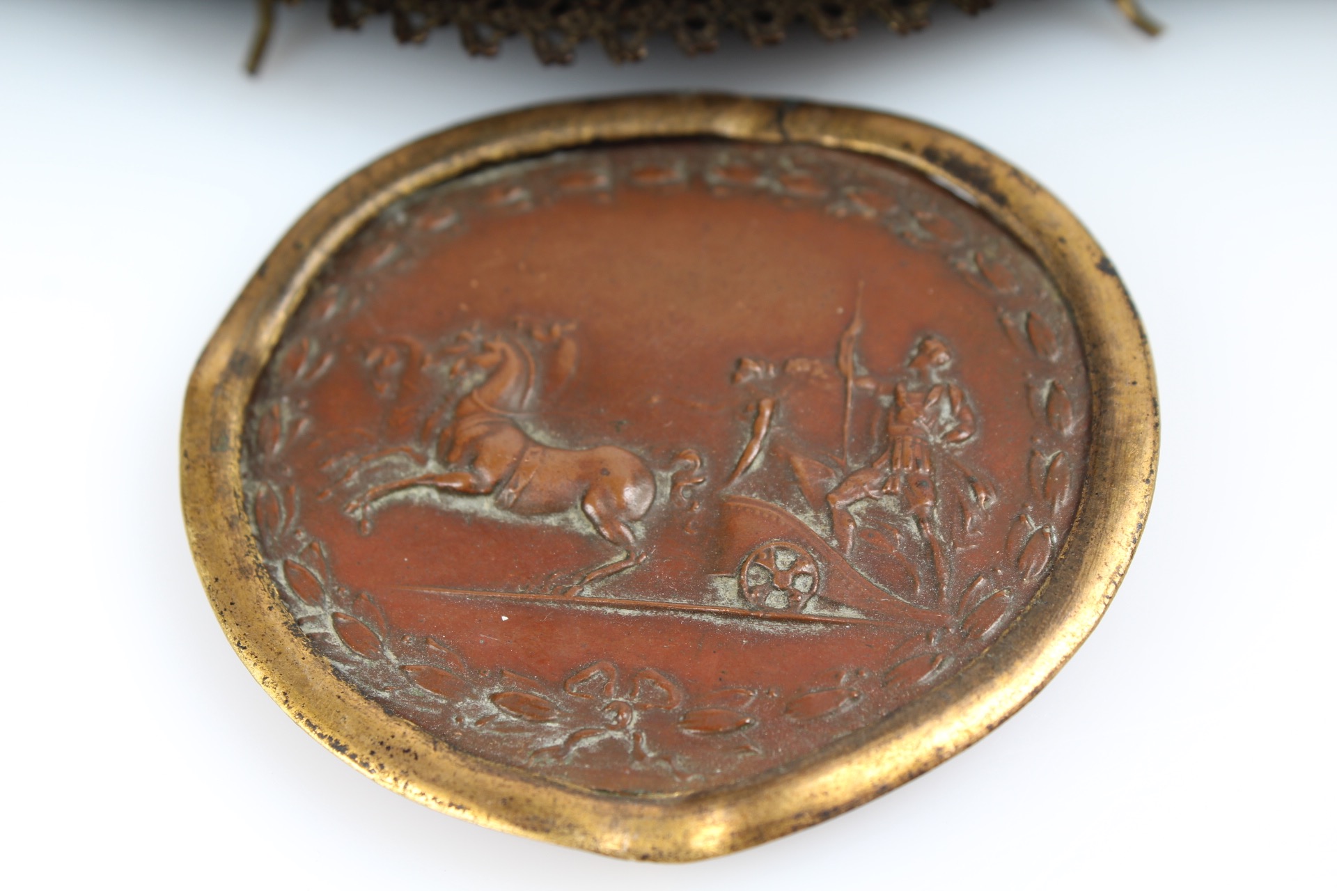 Miniature Bronze Plaques
