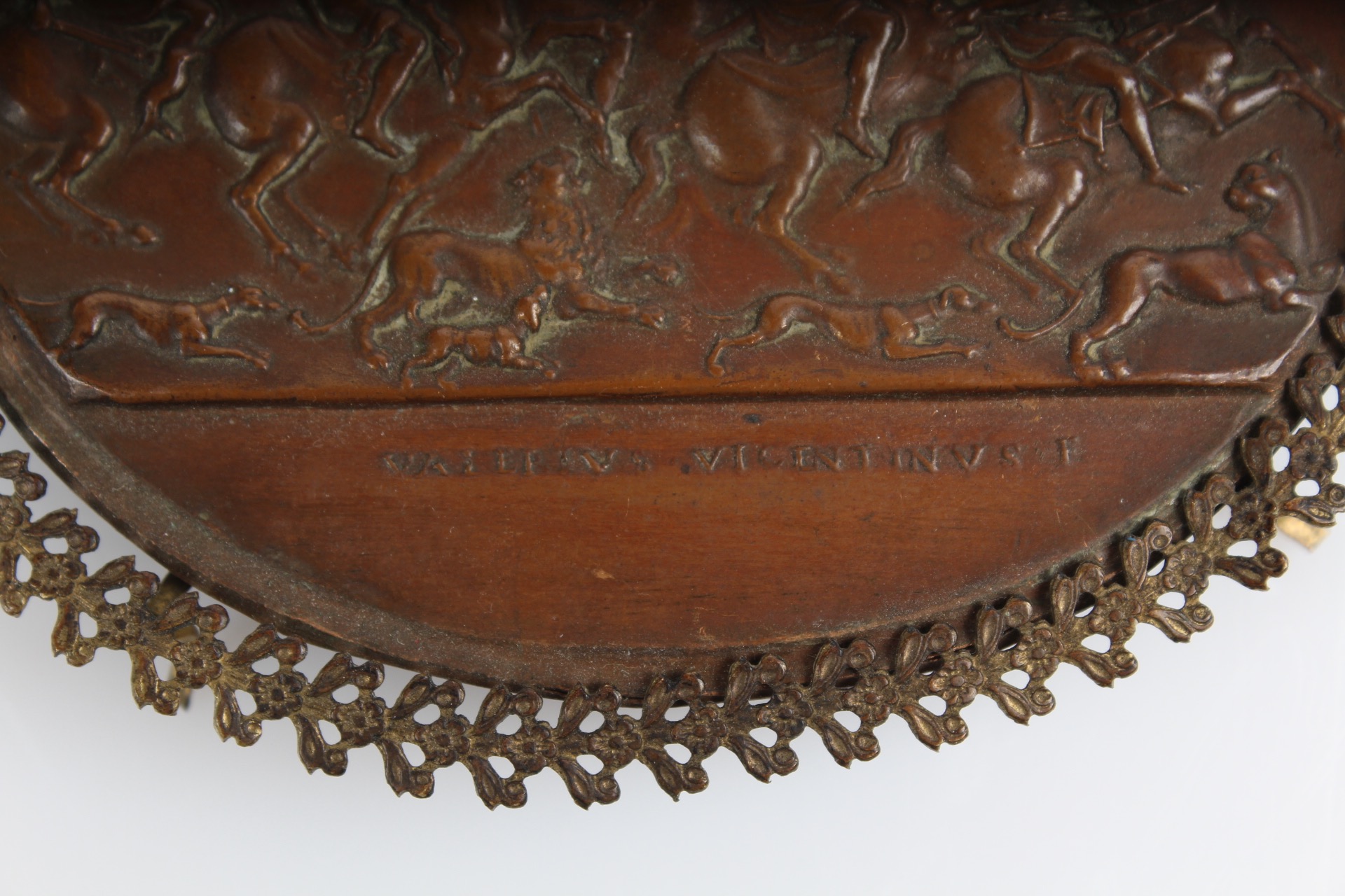 Miniature Bronze Plaques