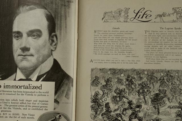 1921 Edition of "Life" Magazine