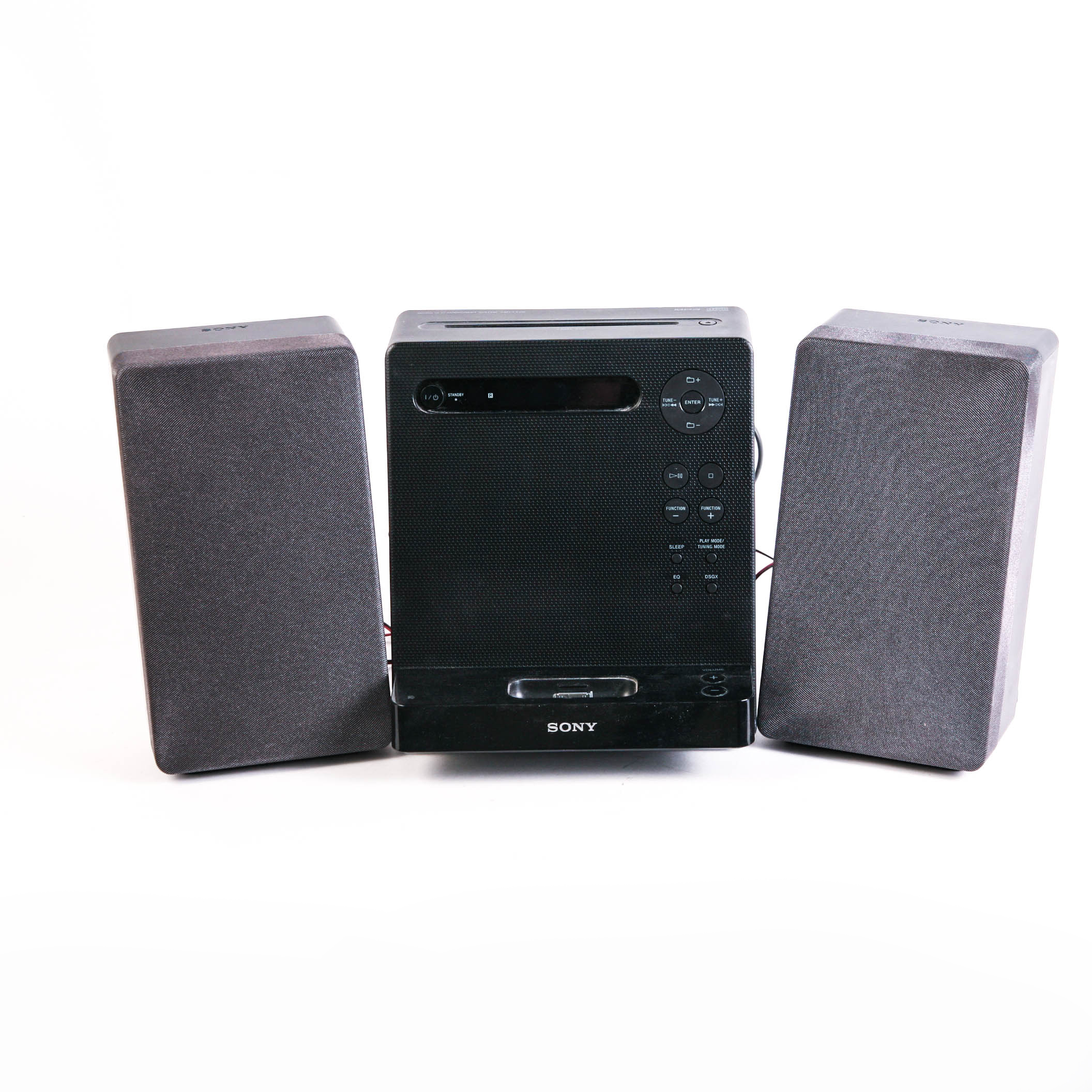 Sony Micro Hi-Fi Component Shelf System with iPod Cradle