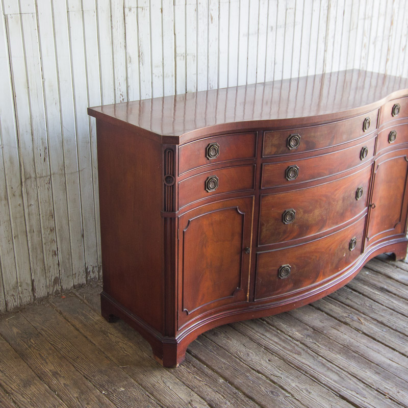 Vintage Morganton Collection Mahogany Sideboard