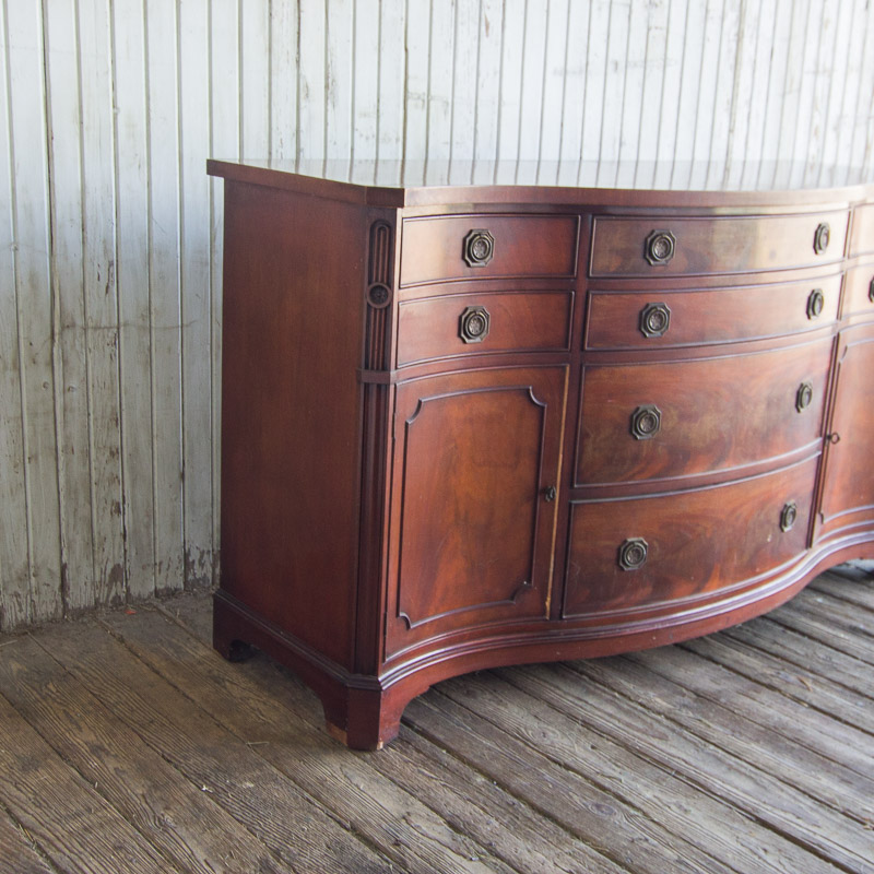 Vintage Morganton Collection Mahogany Sideboard