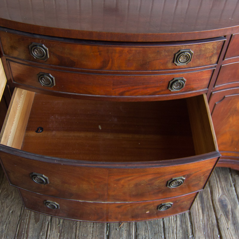 Vintage Morganton Collection Mahogany Sideboard