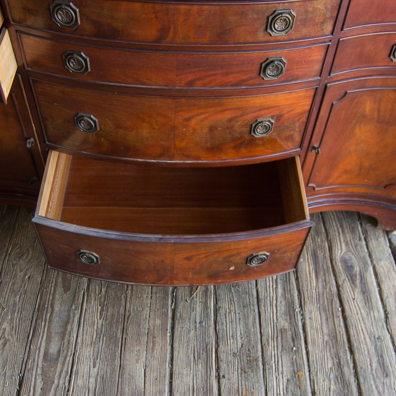 Vintage Morganton Collection Mahogany Sideboard
