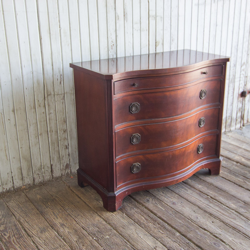 Vintage Morganton Collection Mahogany Chest of Drawers