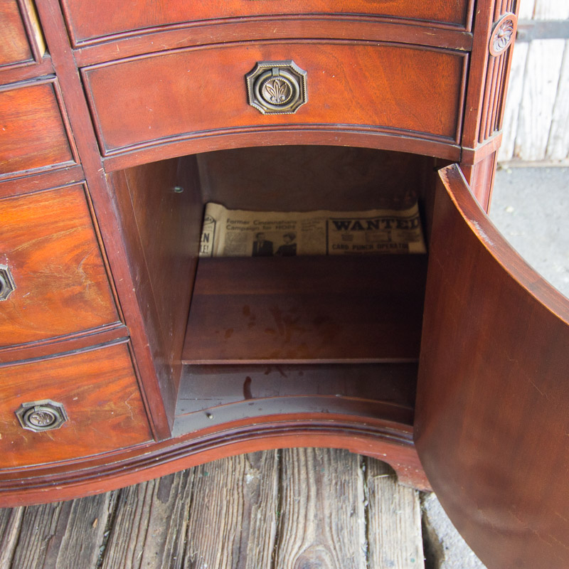 Vintage Morganton Collection Mahogany Sideboard