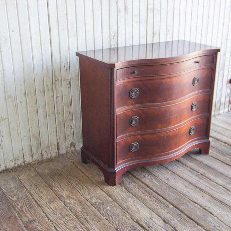 Vintage Morganton Collection Mahogany Chest of Drawers