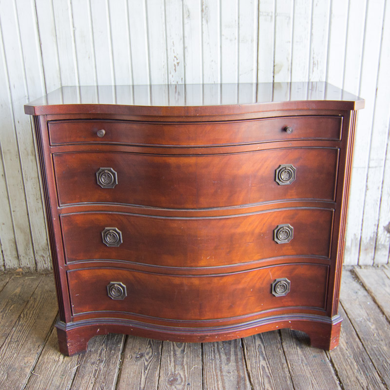 Vintage Morganton Collection Mahogany Chest of Drawers