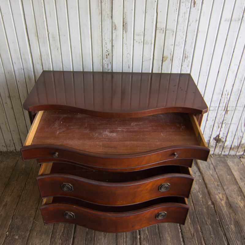 Vintage Morganton Collection Mahogany Chest of Drawers
