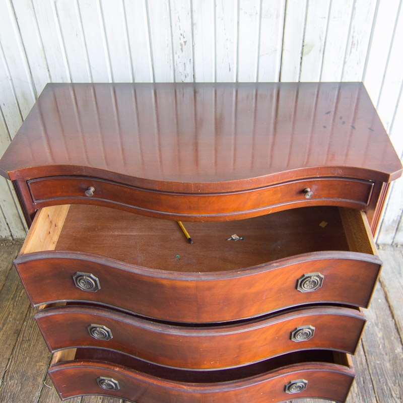 Vintage Morganton Collection Mahogany Chest of Drawers