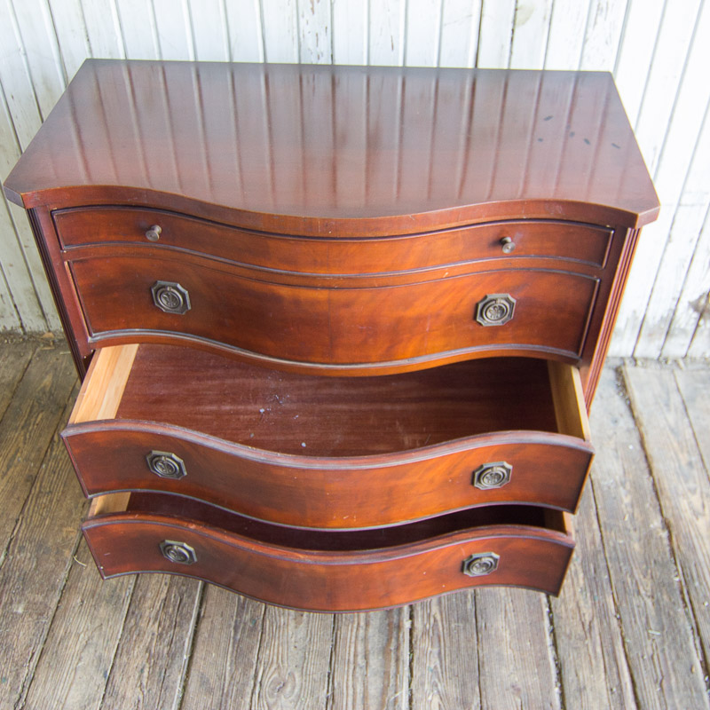 Vintage Morganton Collection Mahogany Chest of Drawers