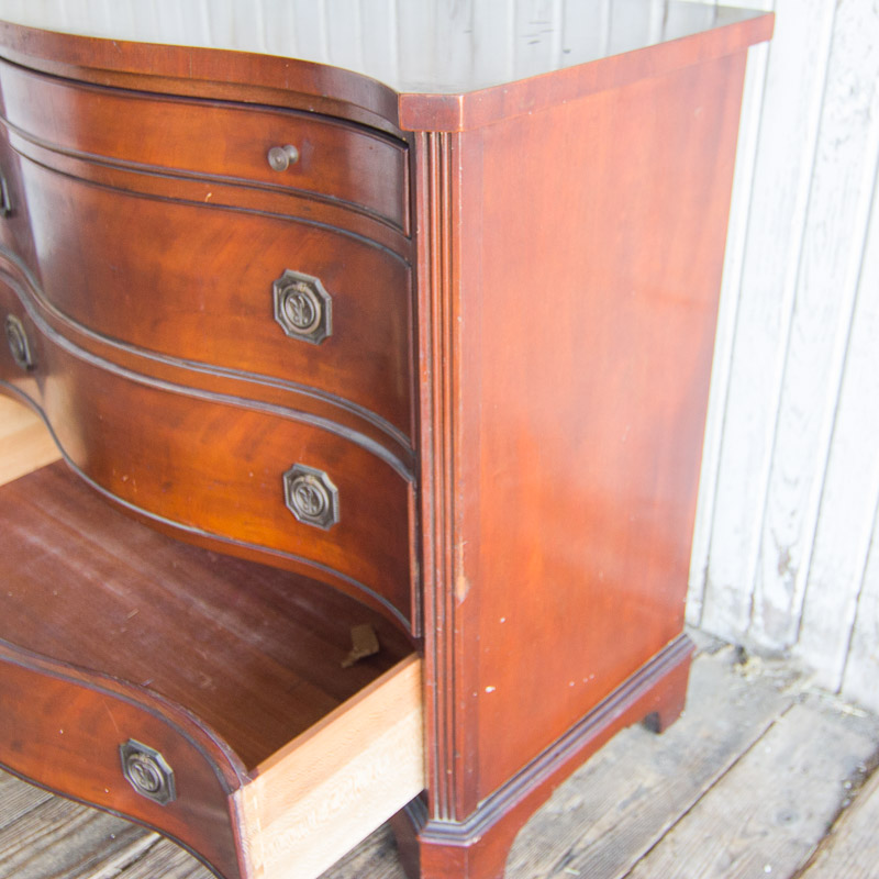 Vintage Morganton Collection Mahogany Chest of Drawers