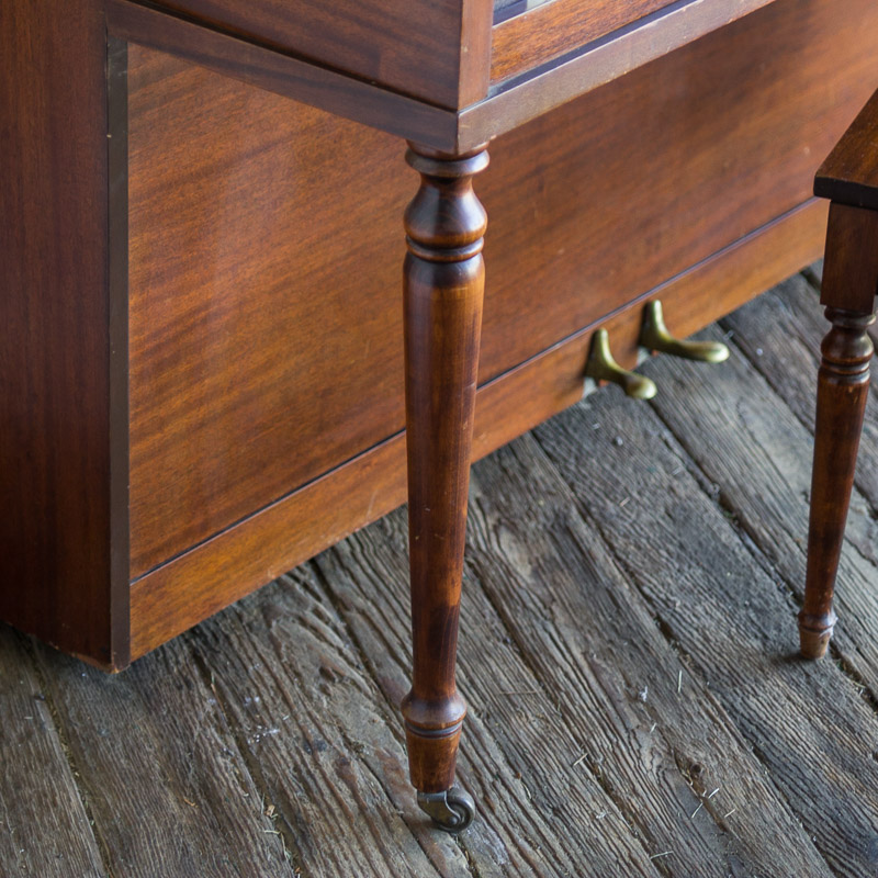 Vintage N.W. Nelson Console Piano and Bench
