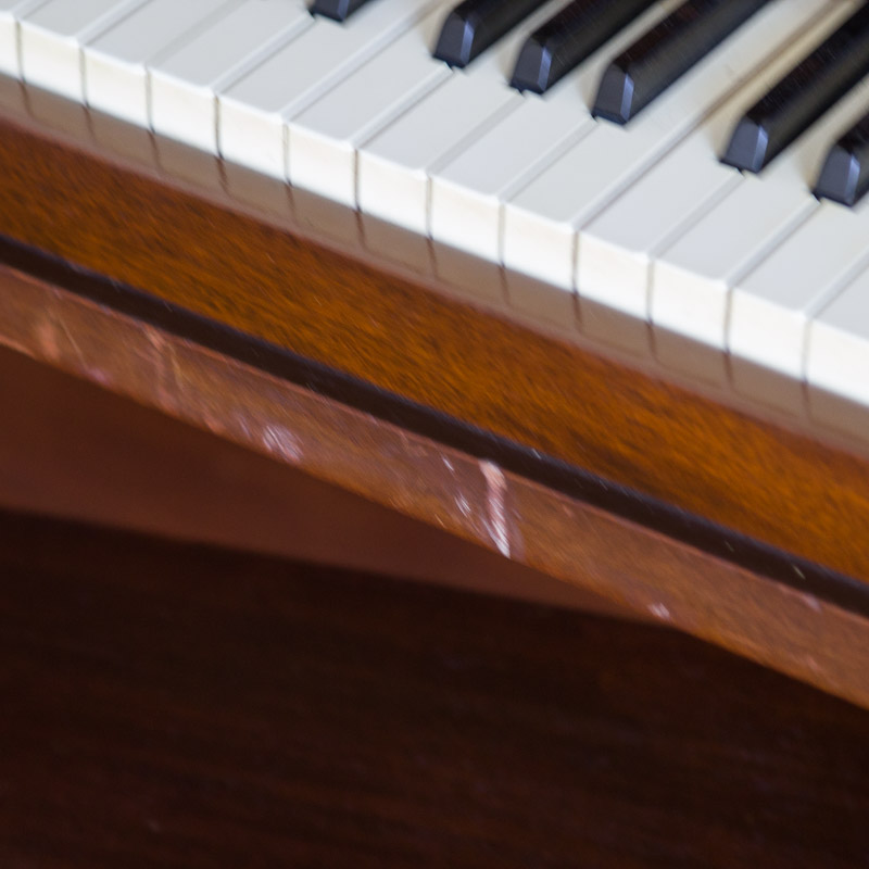 Vintage N.W. Nelson Console Piano and Bench