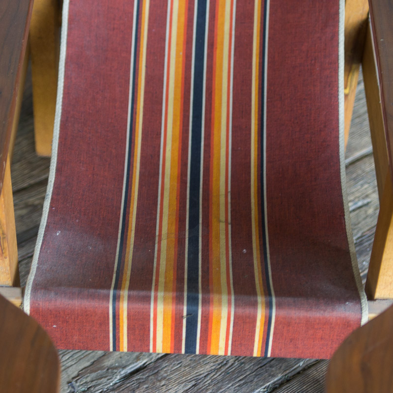 Handcrafted South Pacific Style Lawn Chair by John Chace