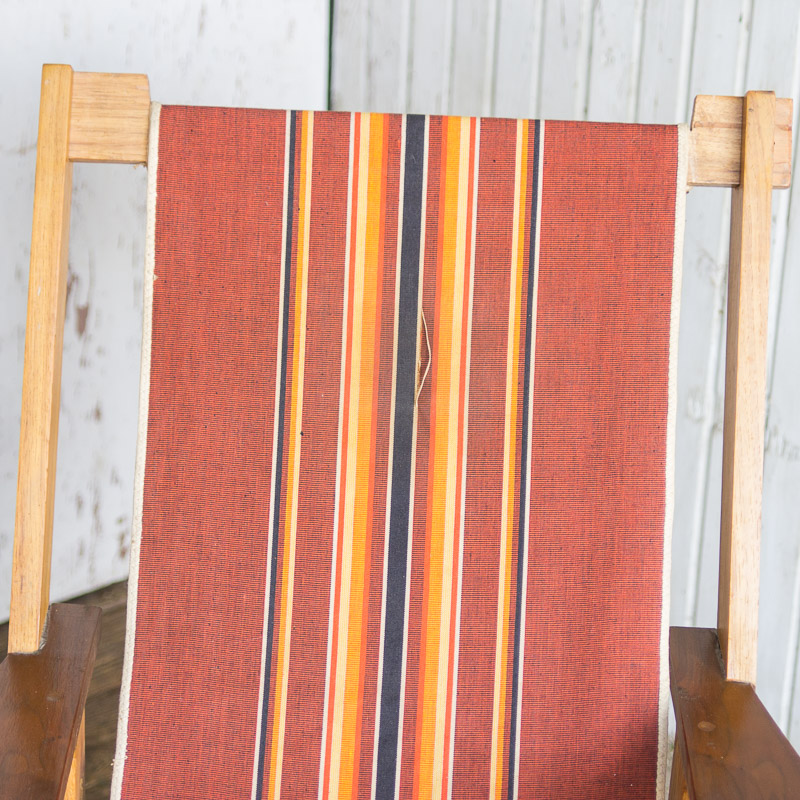 Handcrafted South Pacific Style Lawn Chair by John Chace