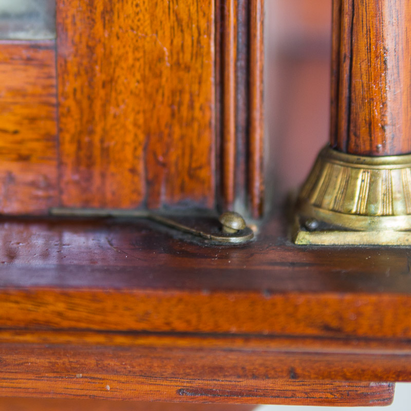 Circa 1810 Federal Mahogany Longcase Clock by Ezra Batchelder