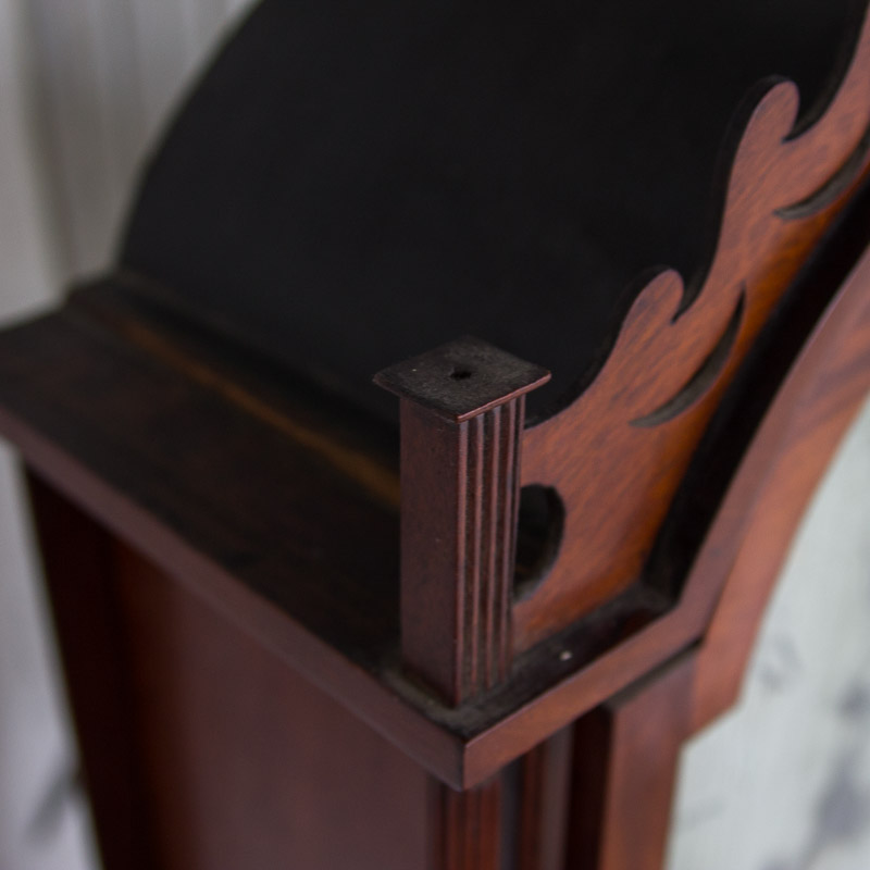 Circa 1810 Federal Mahogany Longcase Clock by Ezra Batchelder