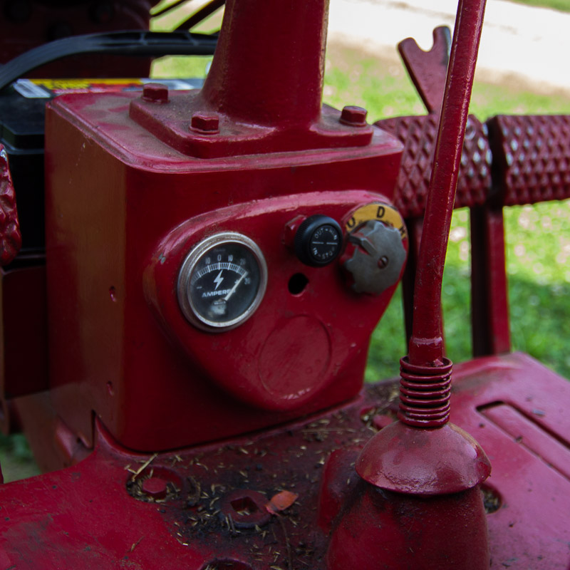 1950 McCormick Farmall C Tractor with Sickle Mower Attachment