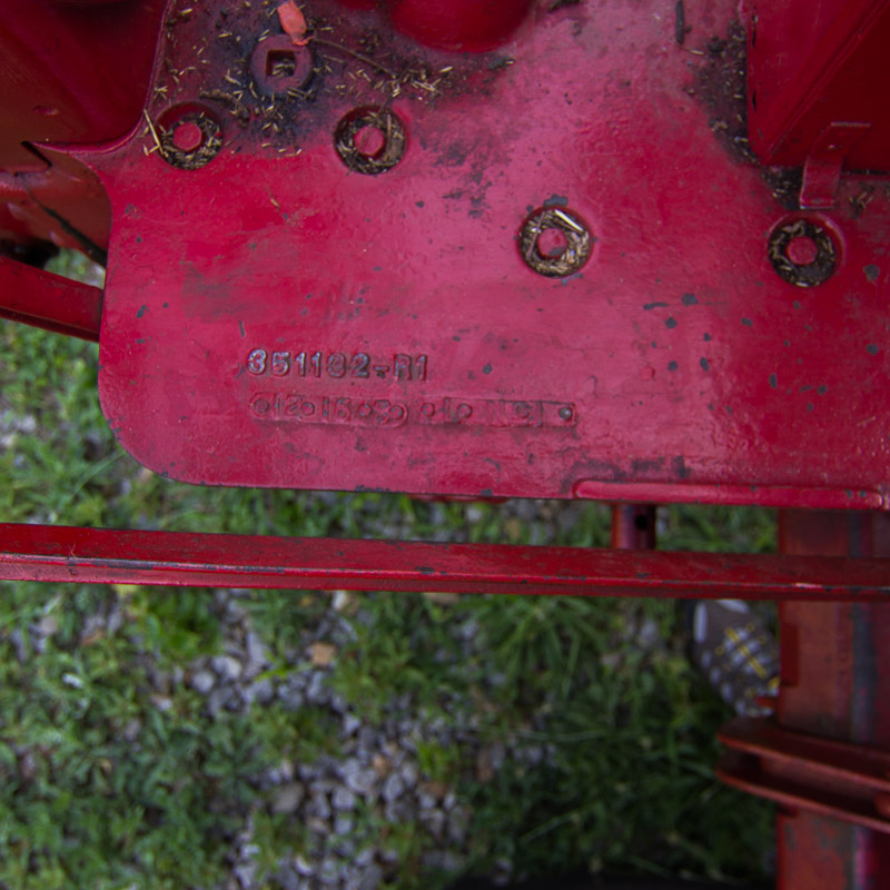 1950 McCormick Farmall C Tractor with Sickle Mower Attachment