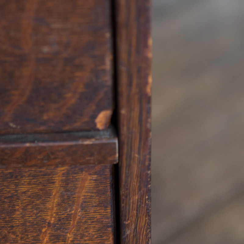 Antique Macey Tiger Oak Filing Cabinet