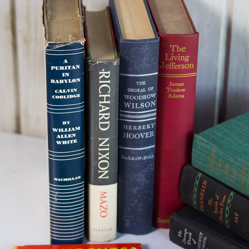 Presidential and Founding Father Theme Book Collection