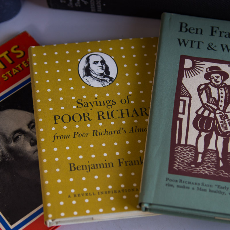 Presidential and Founding Father Theme Book Collection