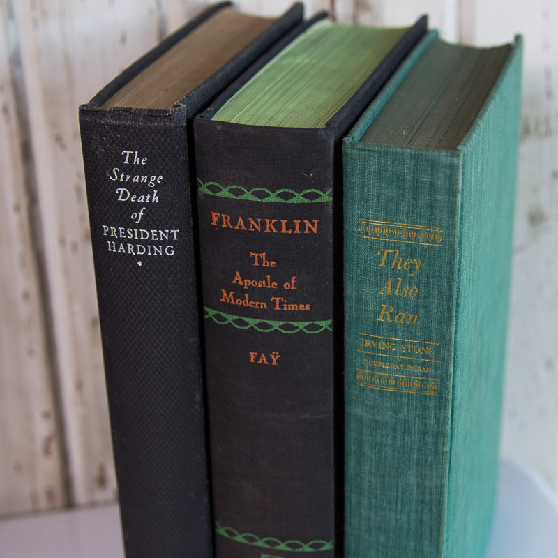 Presidential and Founding Father Theme Book Collection