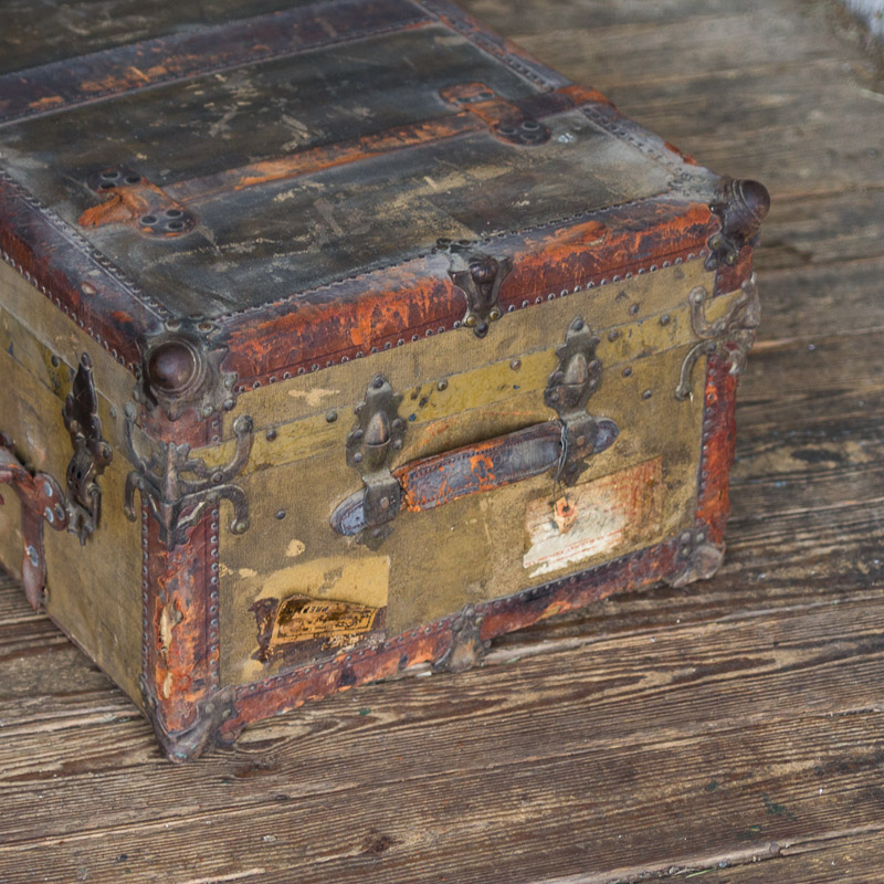 Antique Drucker, N. & Co Steamer Trunk