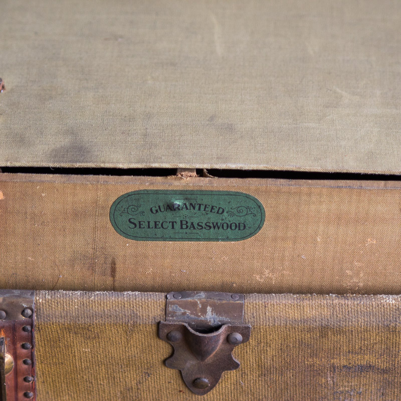 Antique Drucker, N. & Co Steamer Trunk