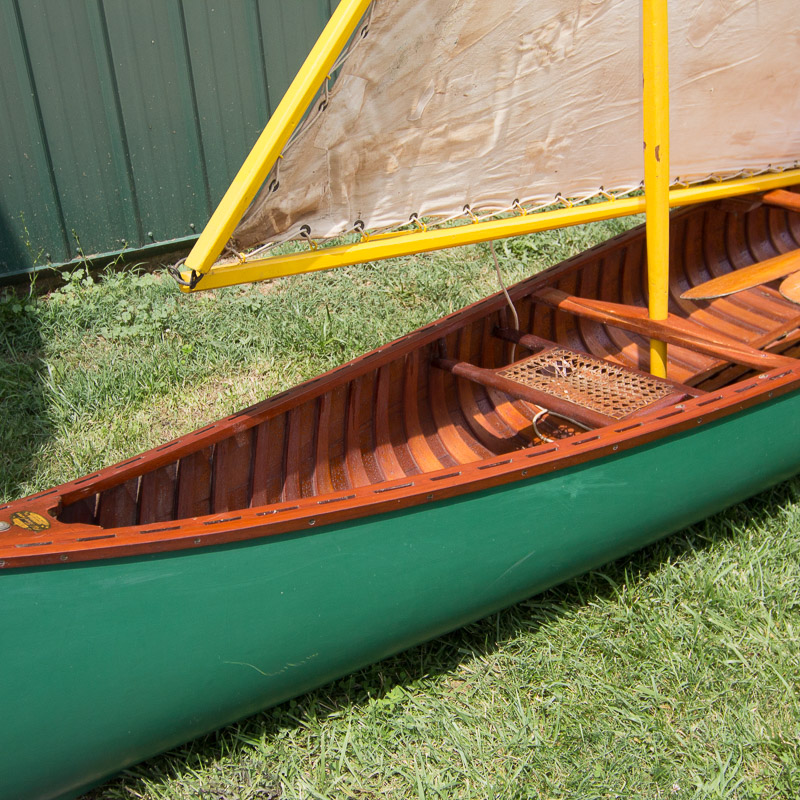 1938 Old Town Sailing Canoe with Accessories