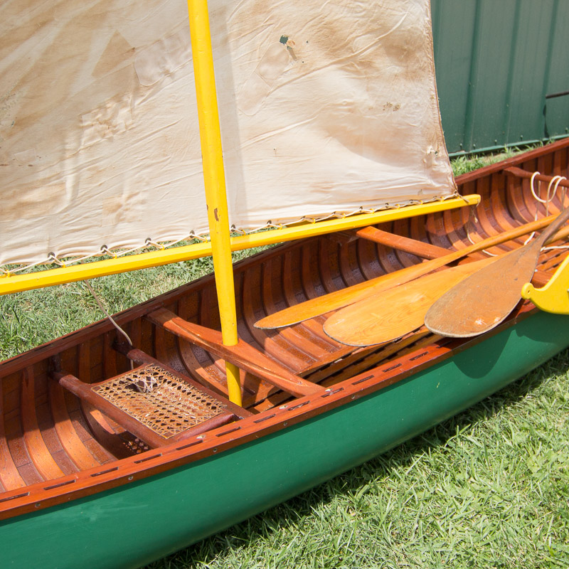 1938 Old Town Sailing Canoe with Accessories
