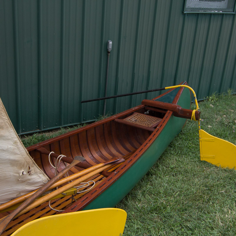 1938 Old Town Sailing Canoe with Accessories